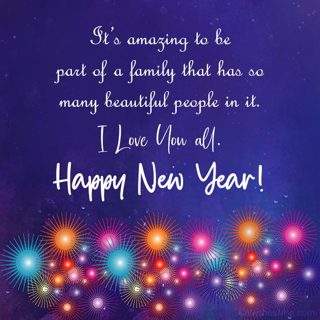 New Year Wishes for Family