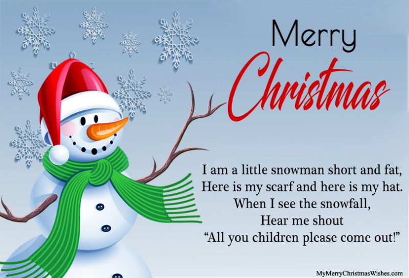 Christmas snowman image