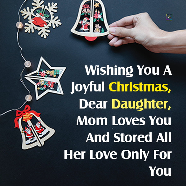 Christmas wishes for daughter