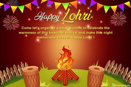 Happy lohri greeting