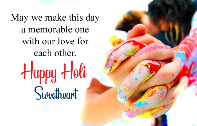 Holi Wishes For Loved Ones