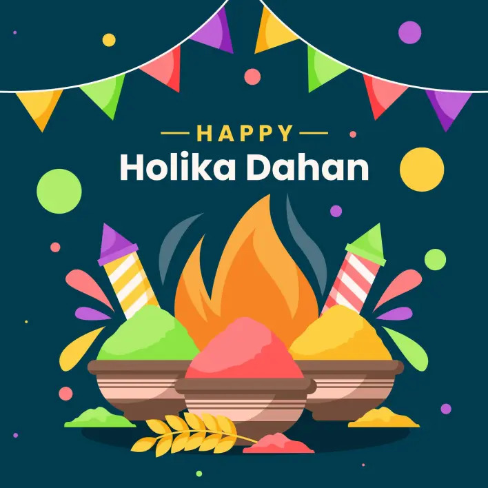 55+ Holika Dahan & Choti Holi Wishes for Everyone - SMS & Wishes for ...